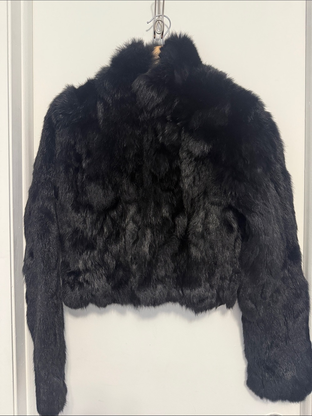 Bebe 100% Real Rabbit Fur Jacket - Women